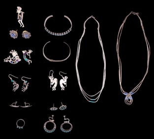 Sterling Silver Navajo Jewelry