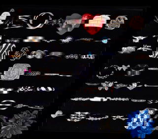 Costume Jewelry Rings (50+) Including Seed Pearl