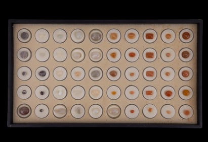 50 Carnelian & Agate Stones