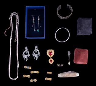 Swarovski Earrings, Pearl Necklace, & More Jewelry