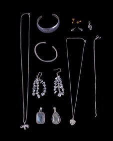 Sterling Silver Necklaces, Bracelets, & Earrings