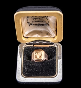 10K Gold Stone Valley 1933 Class Ring