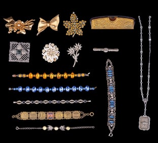 Sterling, Coro, and Vintage Estate Jewelry