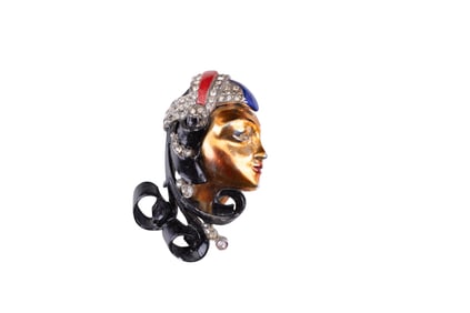 Rare Fred A. Block Brooch