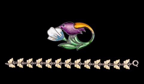 Vintage David Andersen Norway Sterling Jewelry