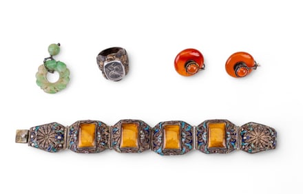 Antique Chinese Sterling Jewelry