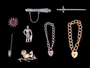 Sterling and Gold Filled Estate Jewelry