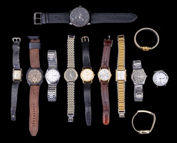Hamilton, Pulsar, Fossil, and Other Watches