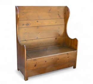 Hall Bench w/ Storage Compartment