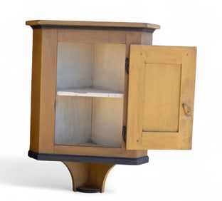 Quality Cabinet Made Painted Corner Cabinet