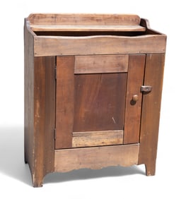 Mixed Wood Farmhouse Dry Sink