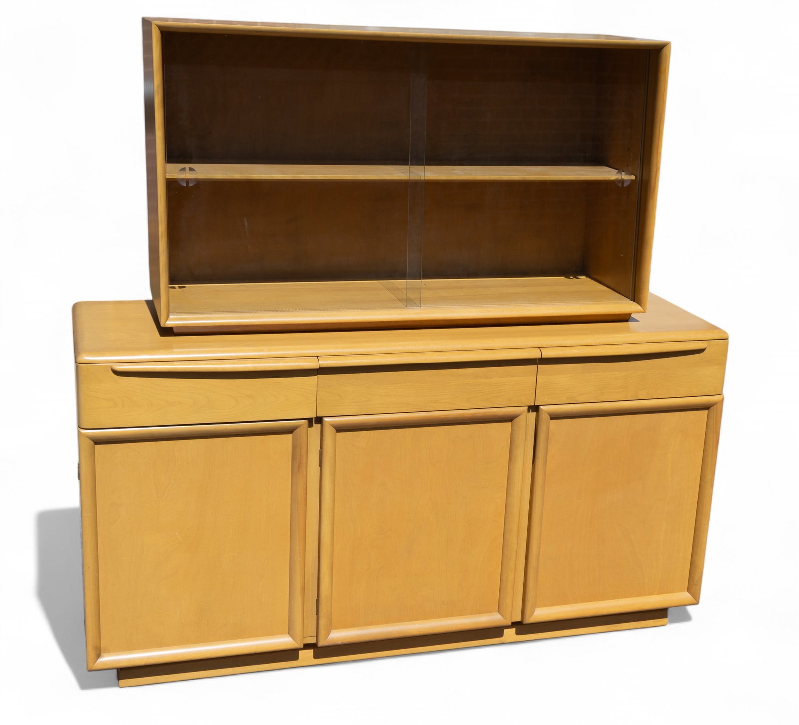 Heywood-Wakefield Two-Piece China Cabinet (1 of 9)