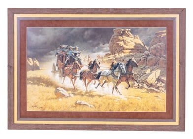 Frank McCarthy Limited Edition Print, Framed
