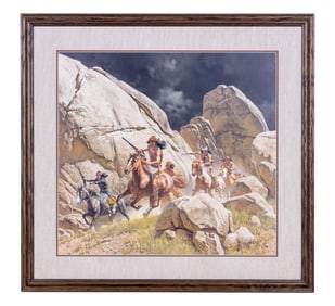 Frank McCarthy Limited Edition Print, Framed