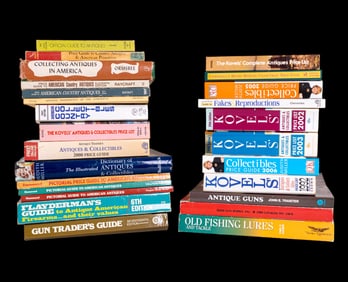 Reference Books for Antiques and Firearm