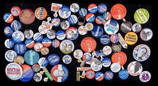Political Pin Backs (60+)