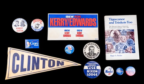 Political Buttons, Related Hake's Reference Books