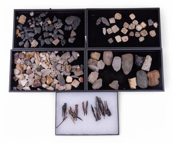 Native Artifacts w/ Arrowheads, Points, Tools