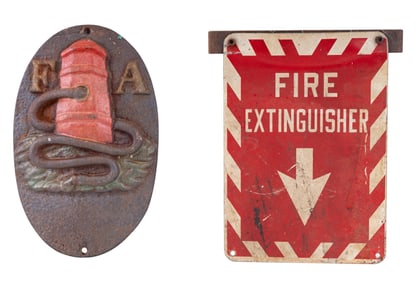 Vintage Fire Association of Philadelphia Fire Mark
