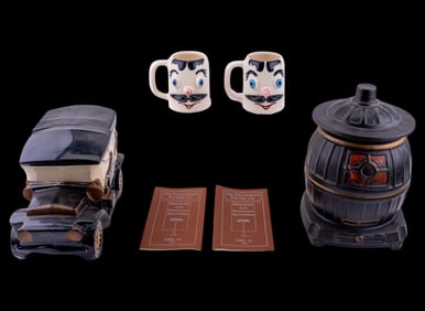 Pfaltzgraff Muggy Mugs and McCoy Cookie Jars