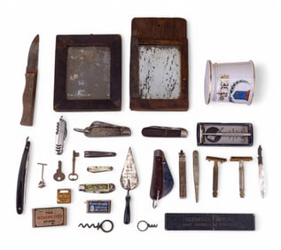 Antique / Vintage Razors, Shaving, Pocket Knives