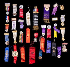 Vintage Buttons, Ribbons Improved Order Red Man +