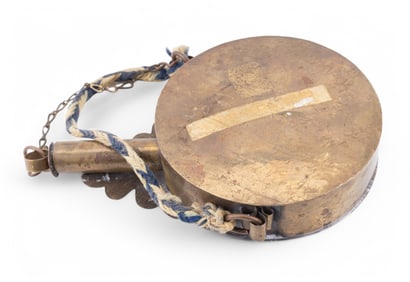 Moroccan Brass Powder Canteen