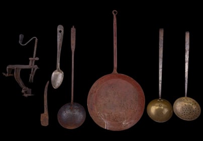 Antique Metal Kitchen Tools