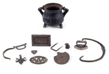 Antique and Vintage Iron Decor and Advertising