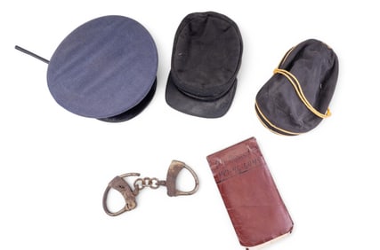 U.S. Air Force & 2 Other Caps + Early Handcuffs