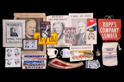 Vintage Presidential and Political Memorabilia