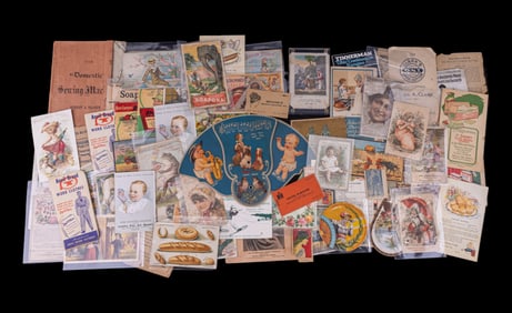 Early Advertising Card Collection