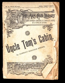 1893 Uncle Tom's Cabin Paperback (Stowe)