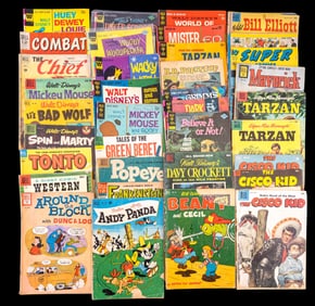 Dell, Gold Key & Whitman Disney & More Comics (36)