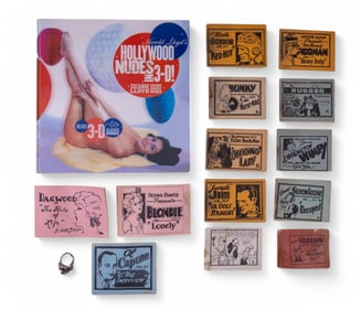 Tijuana Bibles, Hollywood Nudes 3D Book, & Ring