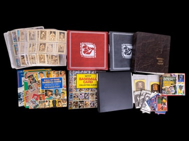 MLB 1970s-90s Trading Card Binders (2000+ Cards)