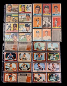 MLB 1950s Topps & Bowman Trading Cards (57)