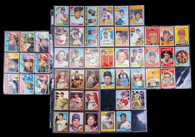 MLB 1950s & 1960s Topps Trading Cards (51)