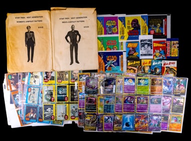 Star Wars Cards, Star Trek, Pokemon Cards, & More