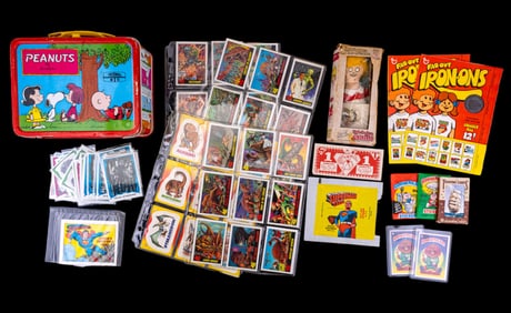 Topps Dinosaur & Other Cards, Superman, & More