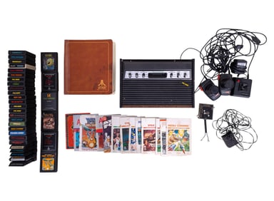 Tele-Games Gaming System & 39 Atari Games