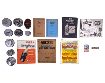 Ford, Chevrolet, NAPPA, Caps, Parts & Booklets