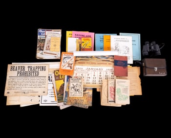 1908 Remington Calendar, Bushnell Binoculars, More