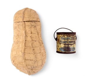 Planter's Peanut Cardboard Shell + Palmetto PB Tin