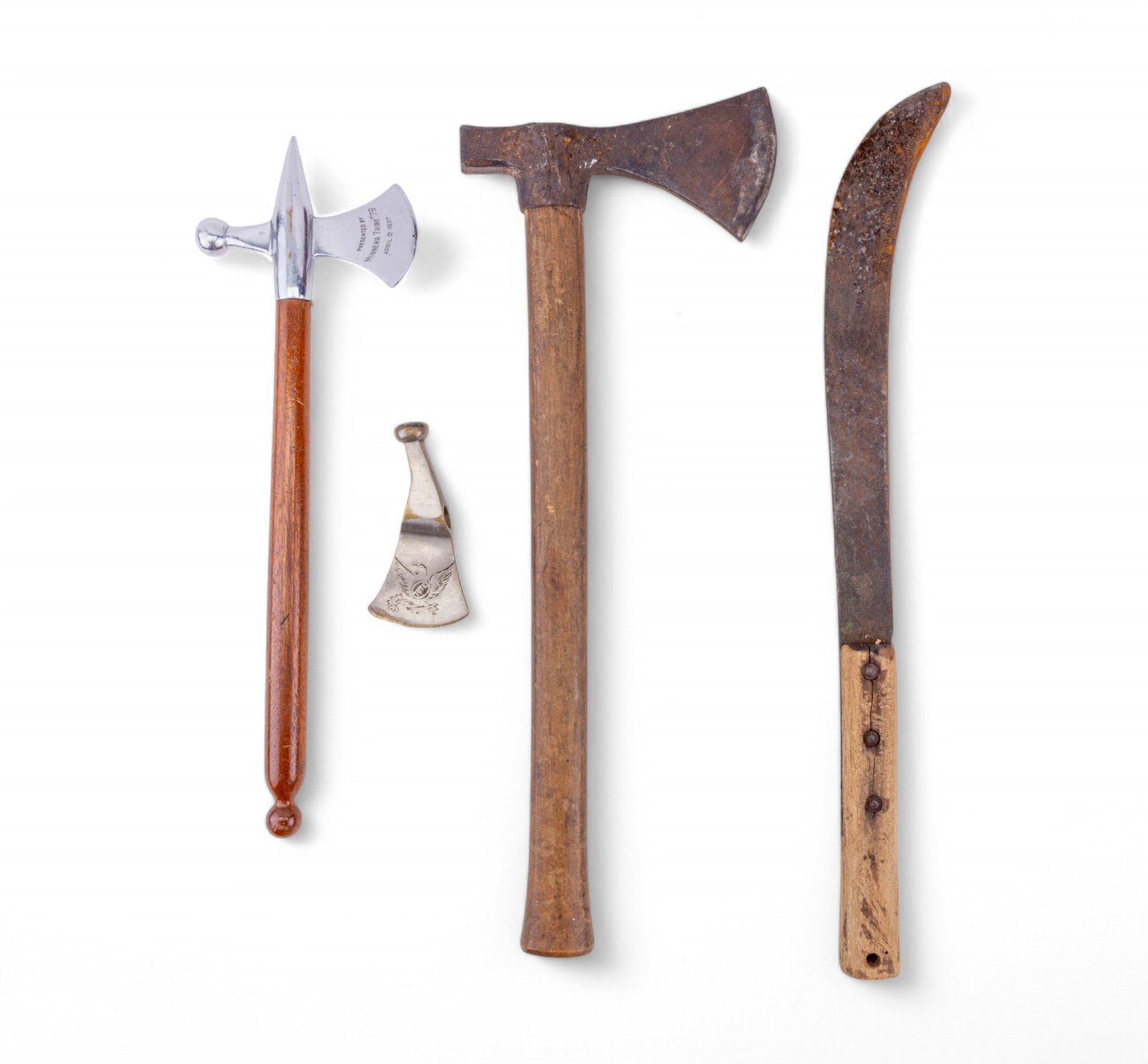 Sachem Halberd Axe, Tomahawk, & IORM Head, & Knife (1 of 7)