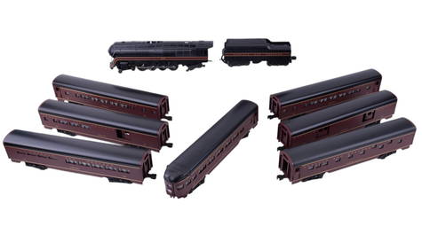 LIONEL Norfolk and Western 4-8 Train Set (9 Pcs) (1 of 20)
