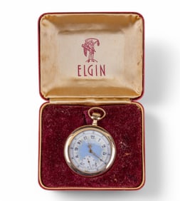 Elgin Pocket Watch - Model 3, Year 1900 - w/ Box