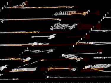 Victorian Watch Fobs and Chains