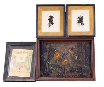 Tin Painting and Silhouettes