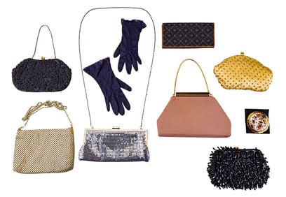 Vintage Metal Mesh and Beaded Handbags